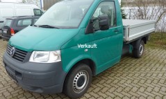 VW T5 Pritsche 1,9 TDI Baujahr 2008 mit Klimaanlage